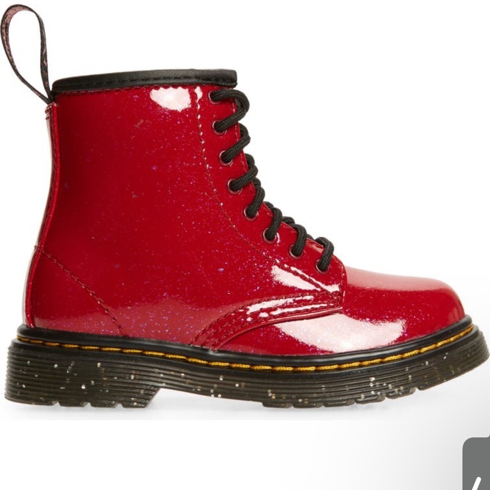 DR. MARTENS 1460 COSMIC GLITTER BOOT - KIDS